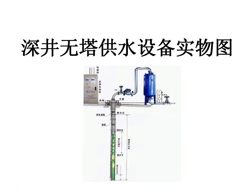 长沙开福区井泵无塔式供水设备